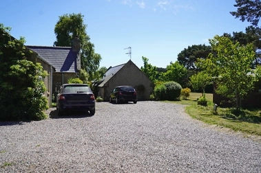 Car parking area at Mossyards