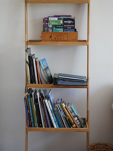 Reading materials for a relaxing break